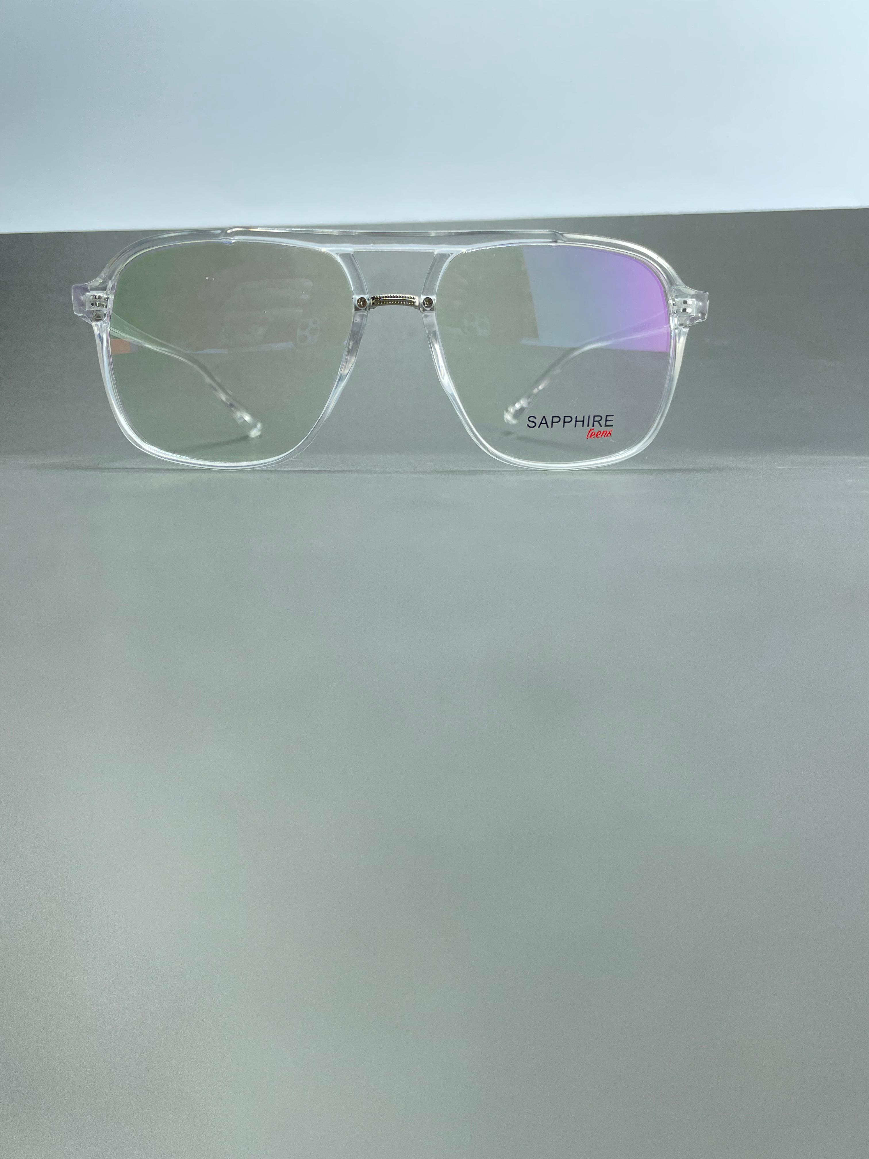 Clear frame with a sleek