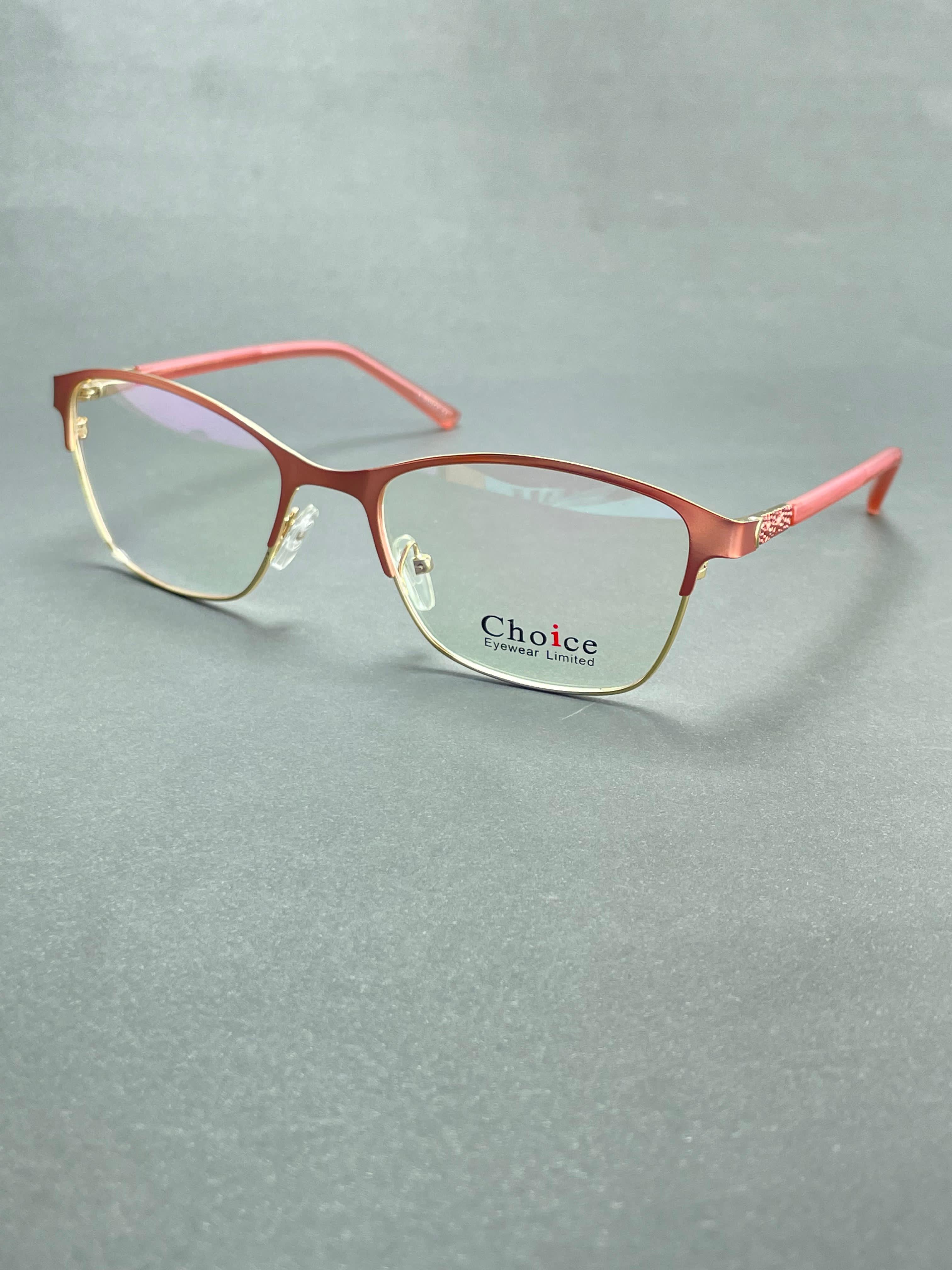 Pink frame with gold