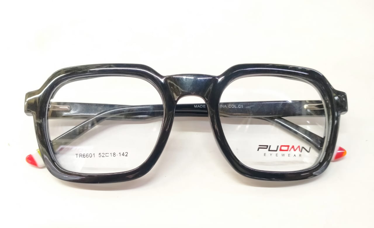Retrosuperfuture Neoclassic Unisex Eyeglasses – Bold Thick-Rimmed Square Frame